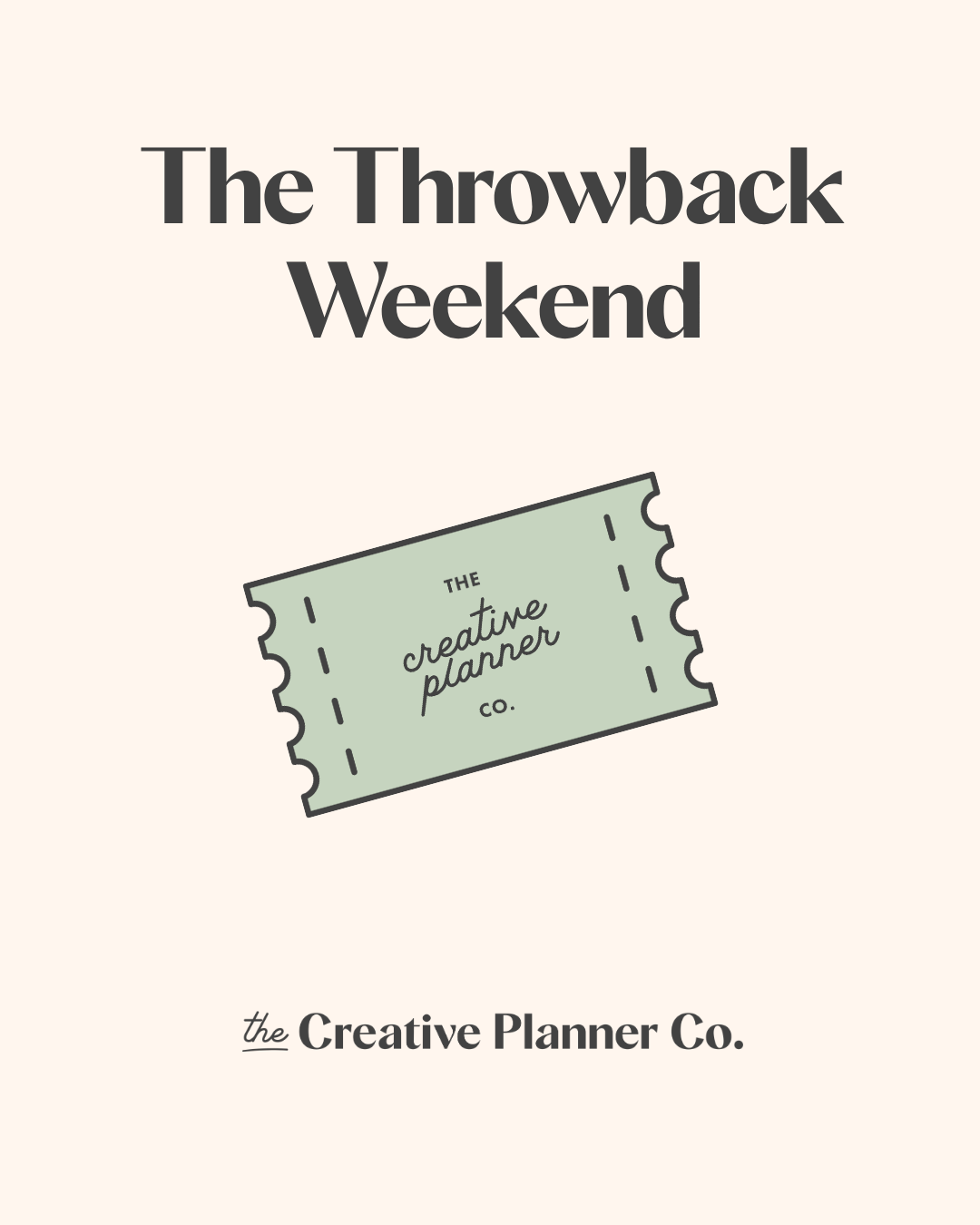 The Throwback Weekend